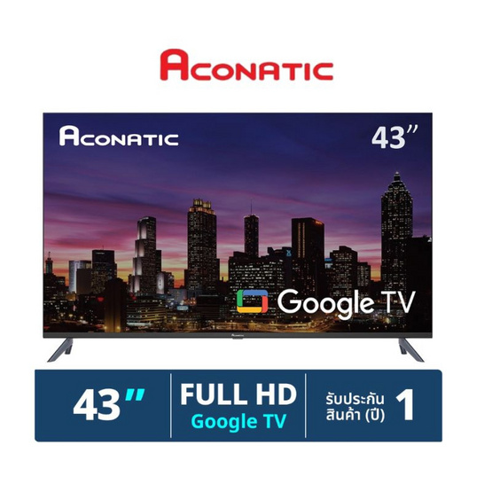 Aconatic LED Google TV 43 นิ้ว  รุ่น 43HS701AN