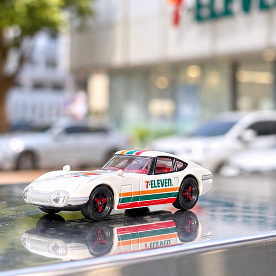 Majorette 7-Eleven Car Taiwan รุ่น Toyota 2000GT Special Edition