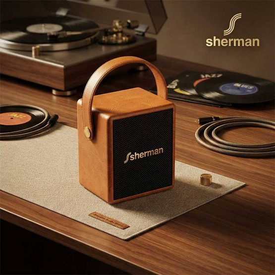 Sherman ลำโพงบลูทูธพกพา รุ่น SB-15