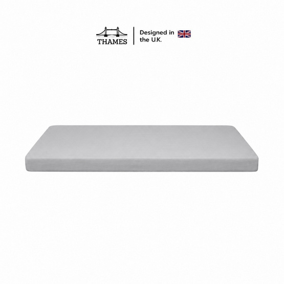 Thames ที่นอนปิคนิค หนา 3 นิ้ว สีเทาอ่อน
