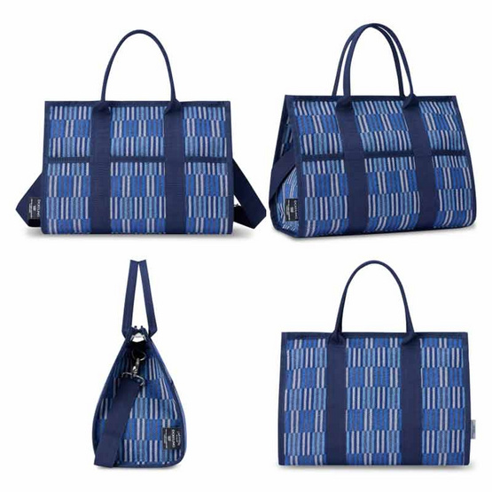 ดอยตุง ชุดกระเป๋าของขวัญ L 2027 (สีน้ำเงิน) 1,700 กรัม