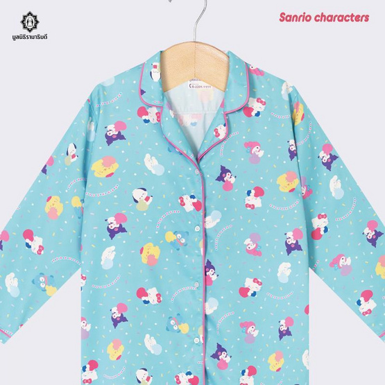 ชุดนอนเดรสกระโปรง Sanrio Characters
