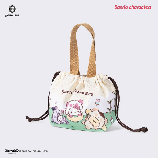 กระเป๋าหูรูด Sanrio Characters