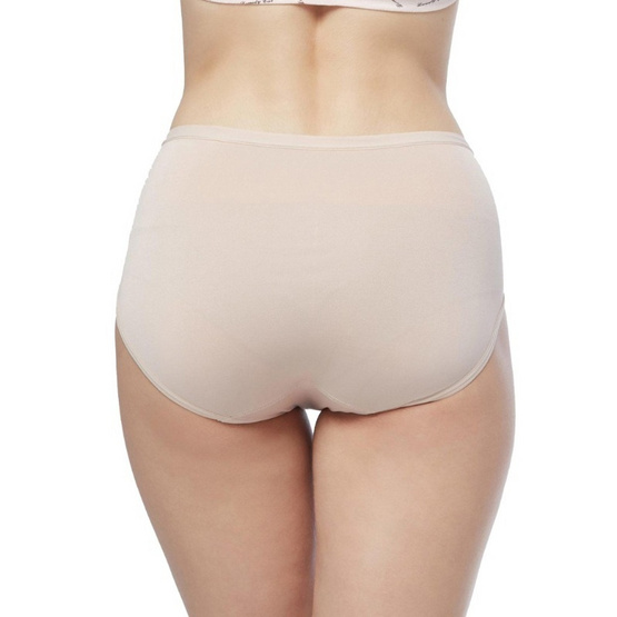 Wacoal Panty กางเกงในรูปทรง SHORT แบบเต็มตัว รุ่น WU4T34 สีเบจ Set 3 ชิ้น