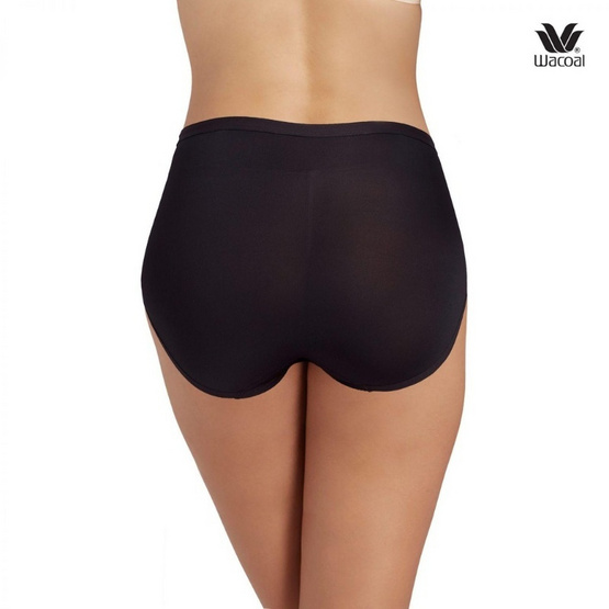 Wacoal Panty กางเกงในรูปทรง SHORT แบบเต็มตัว รุ่น WU4T34 สีดำ Set 3 ชิ้น
