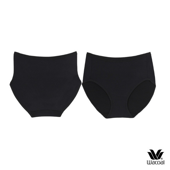 Wacoal Panty กางเกงในรูปทรง SHORT รุ่น WU4T34 สีเบจ-ดำ-ม่วง Set 3 ชิ้น