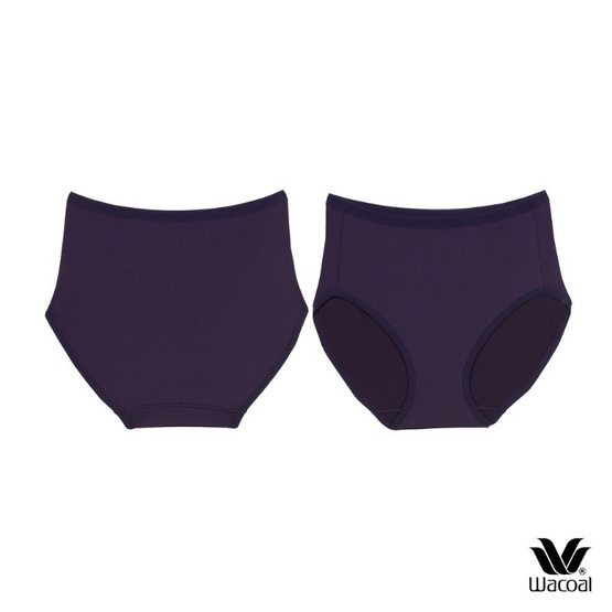 Wacoal Panty กางเกงในรูปทรง SHORT รุ่น WU4T34 สีเบจ-ดำ-ม่วง Set 3 ชิ้น