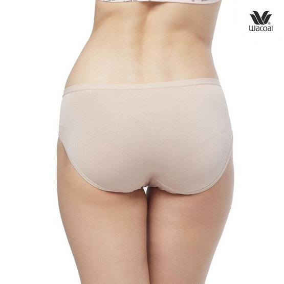 Wacoal Panty กางเกงในรูปทรง Bikini รุ่น WU1T34 สีเบจ Set 3 ชิ้น