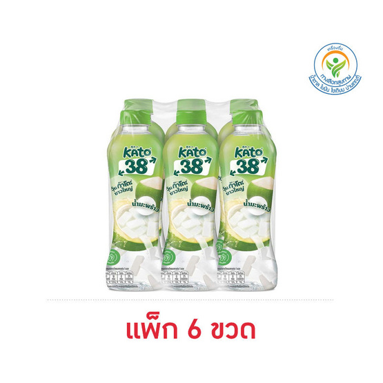 กาโตะ 38 น้ำมะพร้าว 350 มล. (แพ็ก 6 ขวด)