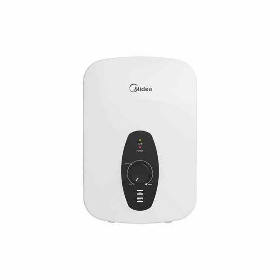 Midea เครื่องทำน้ำอุ่น พร้อมชุดฝักบัว 3800 วัตต์ รุ่น MWH-38QTH(W)