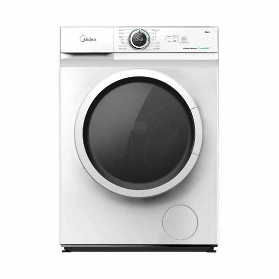 Midea เครื่องซักผ้าฝาหน้า ฝาหน้า 1 ถัง BLDC อินเวอร์เตอร์ 8.5 กิโลกรัม รุ่น MF100W85B