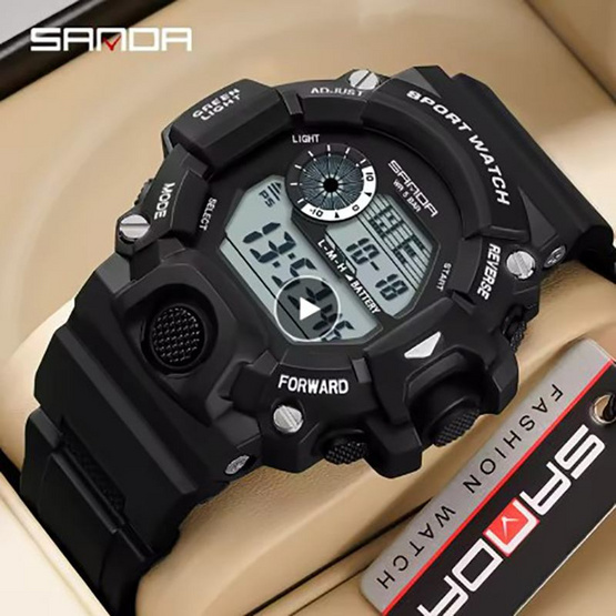 SANDA นาฬิกา SW327-BB