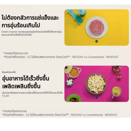 LG ไมโครเวฟ ความจุ 25 ลิตร รุ่น MS2535GIK