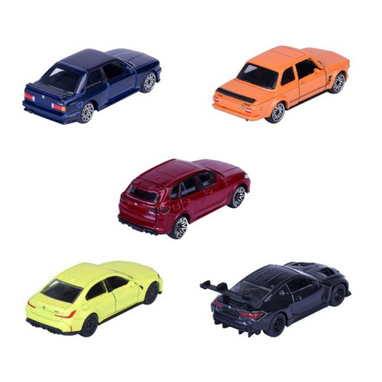 Majorette ชุดโมเดลรถ BMW จำนวน 5 คัน