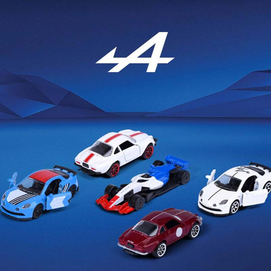 Majorette ชุดโมเดลรถ Alpine จำนวน 5 คัน