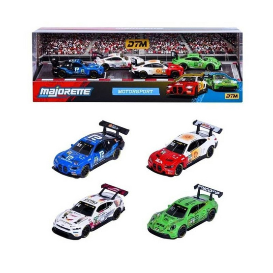 Majorette ชุดโมเดลรถ Mortosport DTM จำนวน 4 คัน