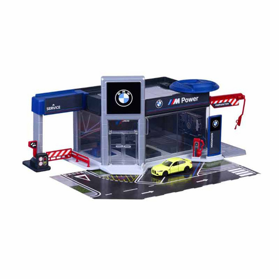 Majorette เซตจำลองโชว์รูมรถ BMW พร้อมโมเดลรถ 1 คัน