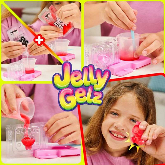 Simba Toys Jelly Gelz Fairy Set ชุดทำสกุชชี่เจล 8 แบบ