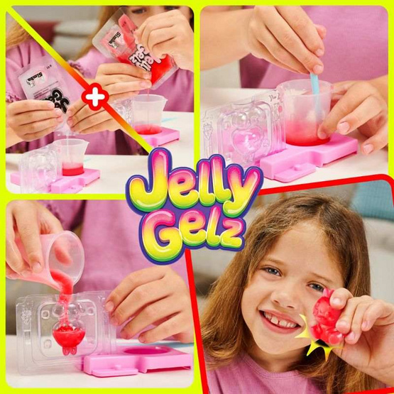 Simba Toys Jelly Gelz Dinos Set ชุดทำสกุชชี่เจล 8 แบบ