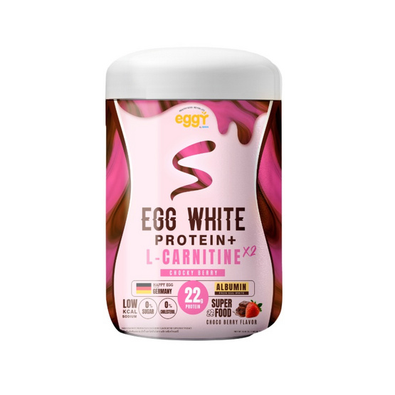 EGGY S โปรตีนไข่ขาว พลัส รสช็อคโกเบอร์รี่ บรรจุ 210 กรัม