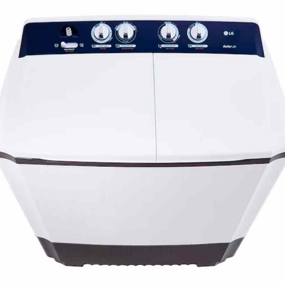 LG เครื่องซักผ้า 2 ถัง ระบบ Roller Jet ซัก 10 กก. ปั่น 8 กก. รุ่น TT10NARG