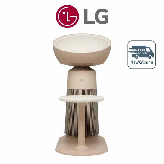 LG เครื่องฟอกอากาศ PuriCare AeroCat Tower สำหรับน้องแมว 24 ตร.ม. รุ่น AS25GCBY0