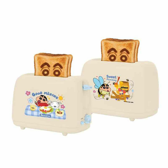 Aconatic shinchan เครื่องปิ้งขนมปัง 2ช่อง รุ่น AN-TT7501