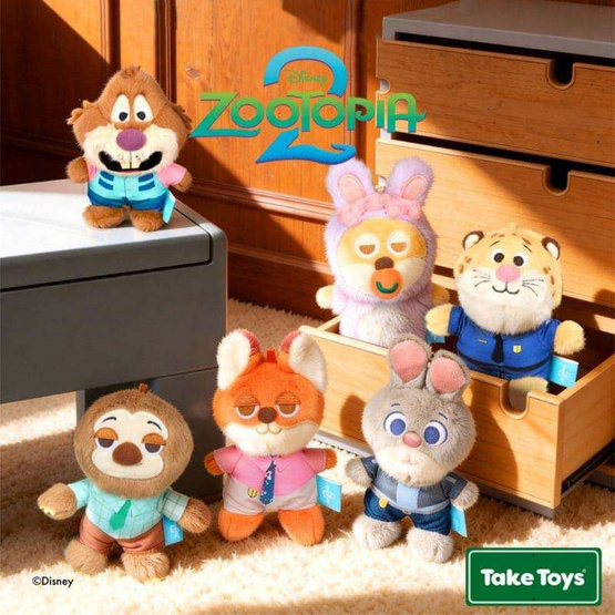 Take Toy Disney Zootopia พวงกุญแจ