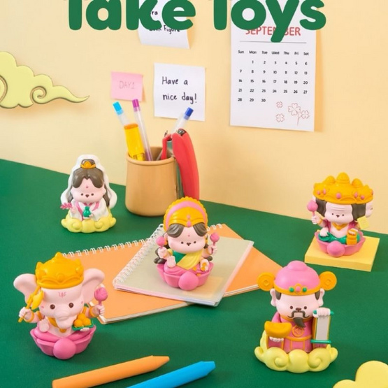 Take Toys Aura of Luck Figure ฟิกเกอร์เทคทอยส์เทพนำโชค ไฉ่ซิงเอี๊ย (God of Wealth)