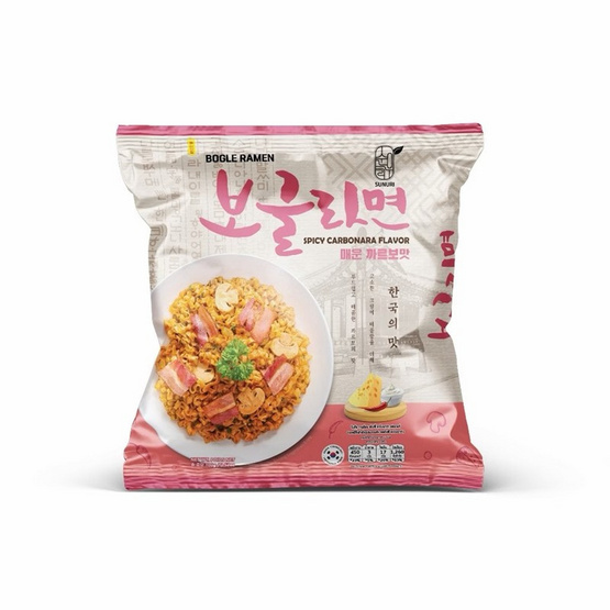 โบกึลรามยอน รสสไปซี่คาโบนาร่า 100 กรัม