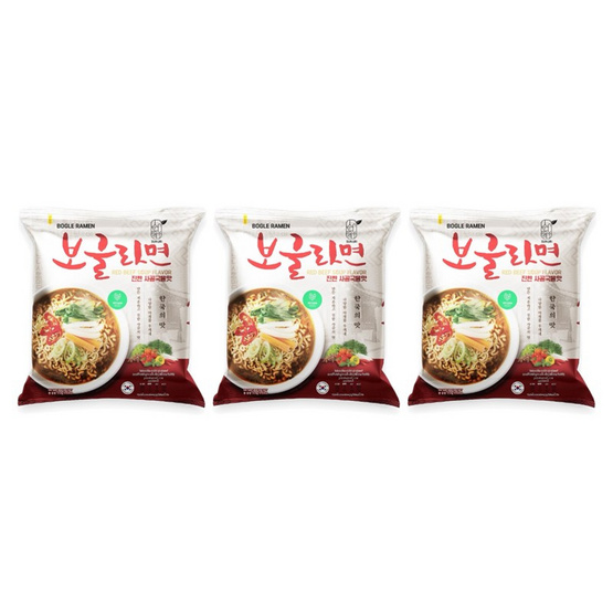 โบกึลรามยอน กลิ่นซุปเนื้อแดง 110 กรัม