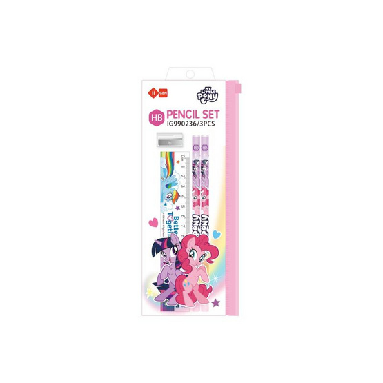 iiGEN ชุดเครื่องเขียน PONY รุ่น. 990236 (แพ็ก 2 ชิ้น)