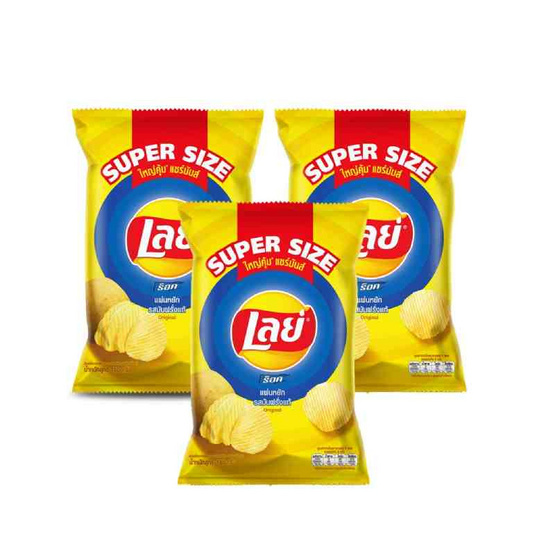 เลย์ร็อค รสมันฝรั่งแท้ Super Size 180 กรัม