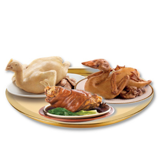 ชุดไหว้ซาแซ (ไก่/เป็ด/ขาหมู)