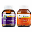 Morikami เซ็ต Grape Seed Extract บรรจุ 30 แคปซูล และ Vitamin C - Acerola บรรจุ 30 แคปซูล