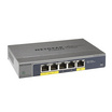 NETGEAR ProSAFE Plus 5-Port Gigabit PoE Pass Through Switch GS105PE