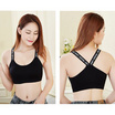 Sport bra สีดำ (Freesize)