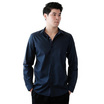 FQ&L  เสื้อเชิ้ตผู้ชาย ( MMFLJ-121-S8) สี NAVY BLUE