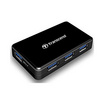 Transcend USB HUB TS-HUB3K USB 3.0 4 Ports Black