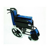 Abloom Transport Wheelchair รถเข็น ผู้ป่วย วีลแชร์ อลูมิเนียม รุ่น AB0203 - Blue