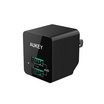 Aukey หัวชาร์จ 12W 2 Port Usb รุ่น U32