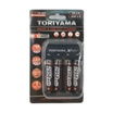 Toriyama แท่นชาร์จ+ถ่านชาร์จ รุ่น AA2950 Pack4