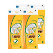 Bic 2 มีดโกน 2 ใบมีด (แพ็ก 4 ชิ้น)