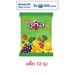 ซูกัส จัมโบ้ ลูกอมกลิ่นผลไม้แบบถุง 45 กรัม (แพ็ก 12 ถุง)