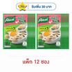 คนอร์คัพโจ๊ก รสหมูสาหร่าย ซอง 32 กรัม (แพ็ก 12 ซอง)
