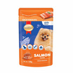 สมาร์ทฮาร์ท อาหารสุนัขเปียก รสแซลมอน 130 ก. (1 กล่อง 12 ซอง)