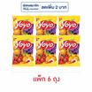 โยโย่ เยลลี่รสผลไม้รวม 80 กรัม (แพ็ก 6 ถุง)