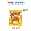 สควิดดี้ ปลาหมึกบดปรุงรส 11 กรัม (แพ็ก 6 ชิ้น)