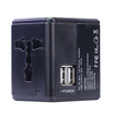 Toshino ปลั๊กแปลง Travel Adapter 4in1 2 USB รุ่น DE-206