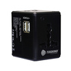 Toshino ปลั๊กแปลง Travel Adapter 4in1 2 USB รุ่น DE-206